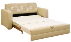Canapea 3 locuri extensibila crem
